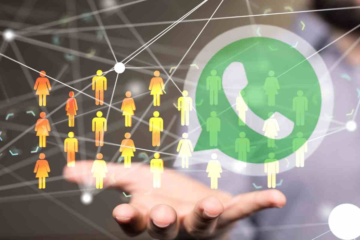 WhatsApp e omini stilizzati