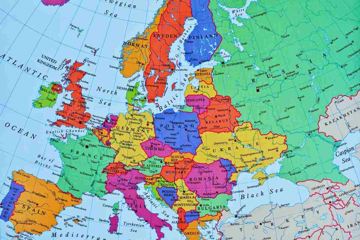 europa mappa