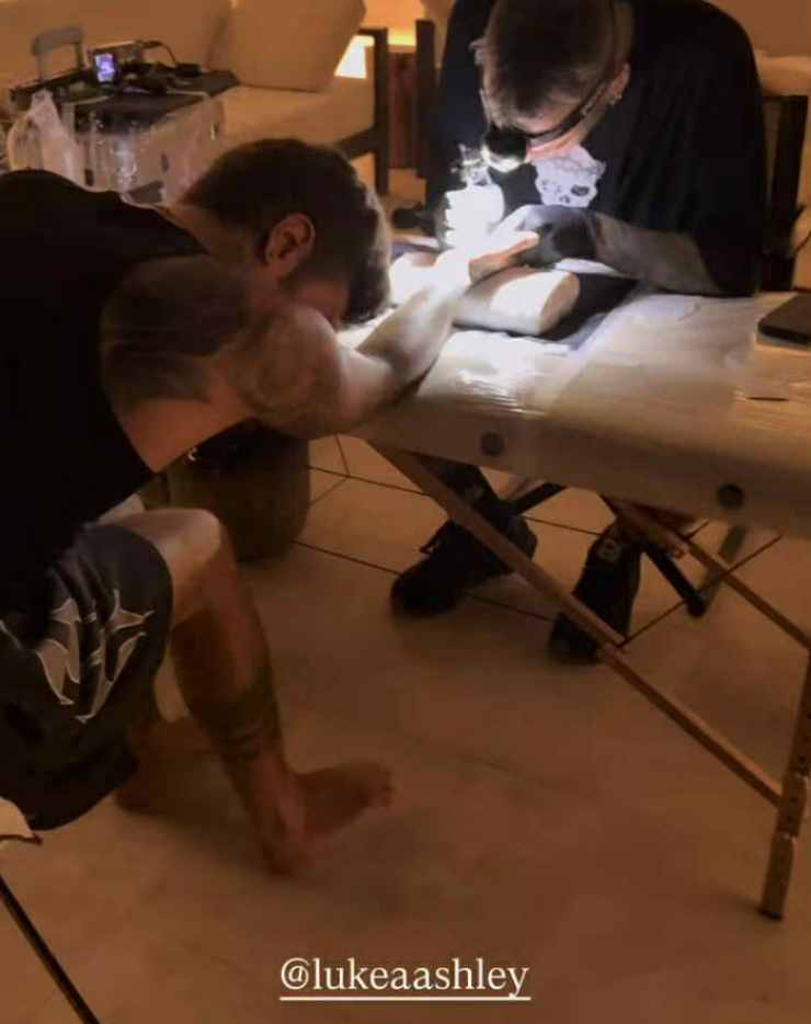 Fedez dolore tatuaggio