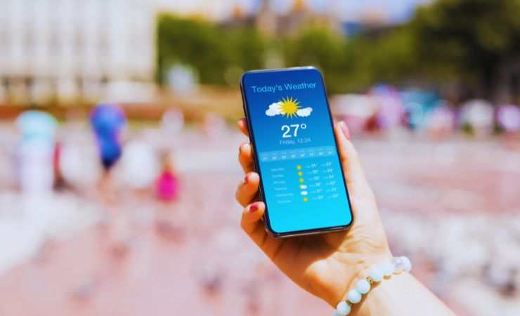 meteo smartphone